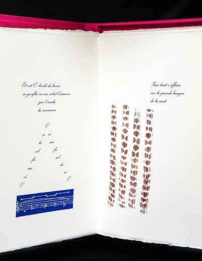 Opéra Cannibale, 2001, 16 ex sur un poème de Jean-Loup Philippe, avec un CD et une partition de Jean-Yves Bosseur